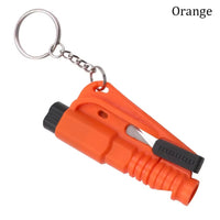 ini 3-in-1 Safety Hammer Keychain – Glass Breaker, Seatbelt Cutter & Emergency Survival Whistle - The EDC Outpost