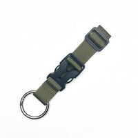 Multifunctional Nylon Luggage Strap with Buckle & D-Ring – Backpack & Suitcase Hanging Hook (Army Green, Yellow, Black) - The EDC Outpost