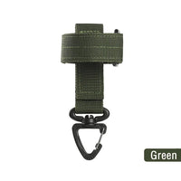 Multi-Purpose Nylon Tactical Gloves Hook | Safety Clip with Buckle for Work, Climbing, Hiking & Camping - The EDC Outpost
