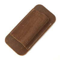 Genuine Leather EDC Folding Knife Sheath – Waist Carry Survival Storage Pouch - The EDC Outpost