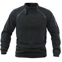 Men’s Tactical Polar Fleece Jacket – Windproof Hunting, Hiking & Outdoor Thermal Pullover - The EDC Outpost