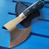 Stainless Steel Axe &amp; Folding Knife Combo Set – Built for Outdoor Adventures - The EDC Outpost