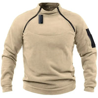 Men’s Tactical Polar Fleece Jacket – Windproof Hunting, Hiking & Outdoor Thermal Pullover - The EDC Outpost