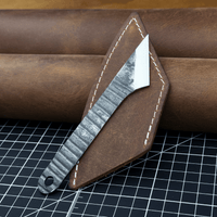 Marking Knife Kiridashi with leather sheath, 4 cm (1.57 inches)