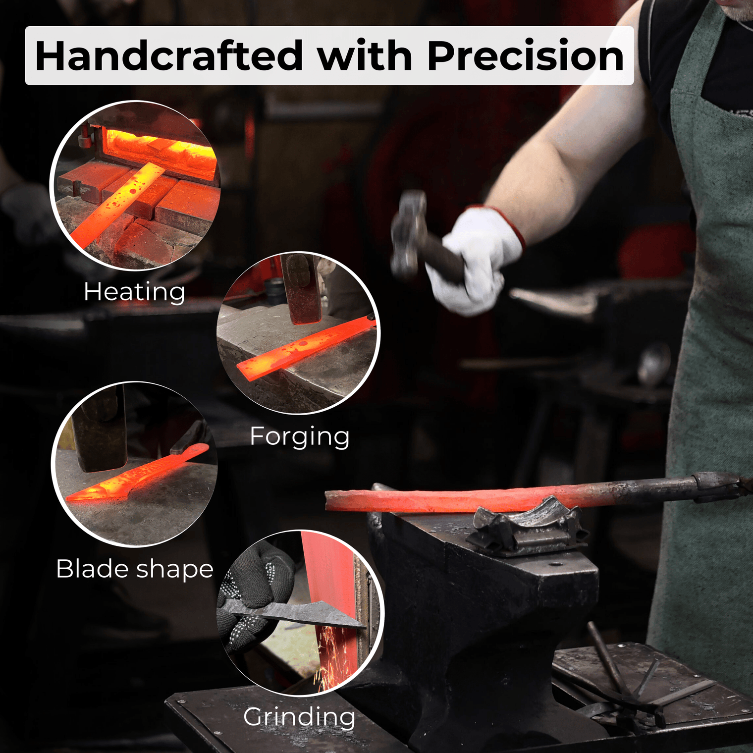 Marking Knife Kiridashi with leather sheath, 4 cm (1.57 inches)