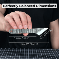 Marking Knife Kiridashi with leather sheath, 4 cm (1.57 inches)