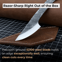 Marking Knife Kiridashi with Rounded Blade, 5,5 cm (2.17 inches)