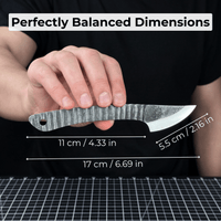 Marking Knife Kiridashi with Rounded Blade, 5,5 cm (2.17 inches)