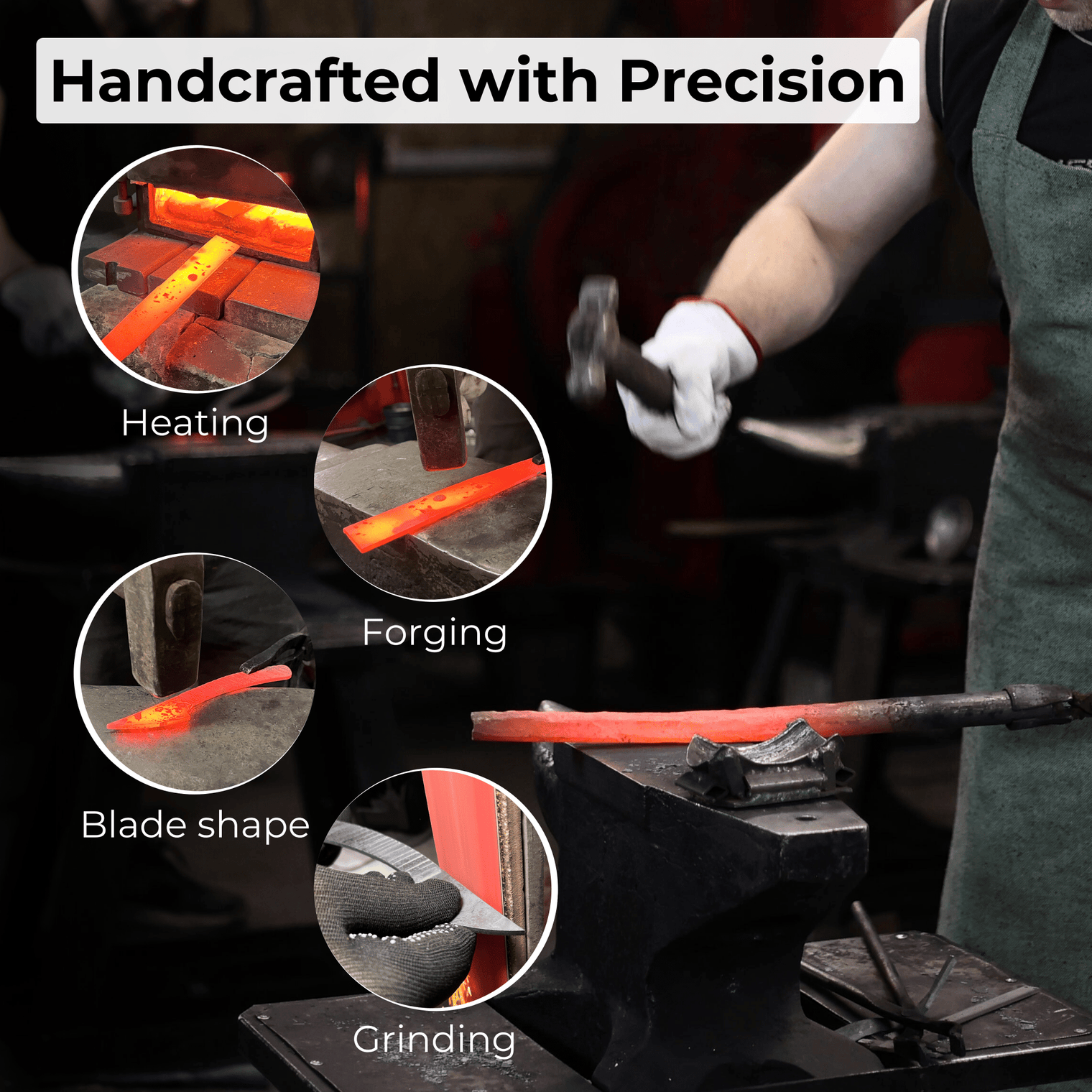 Marking Knife Kiridashi with Rounded Blade, 5,5 cm (2.17 inches)