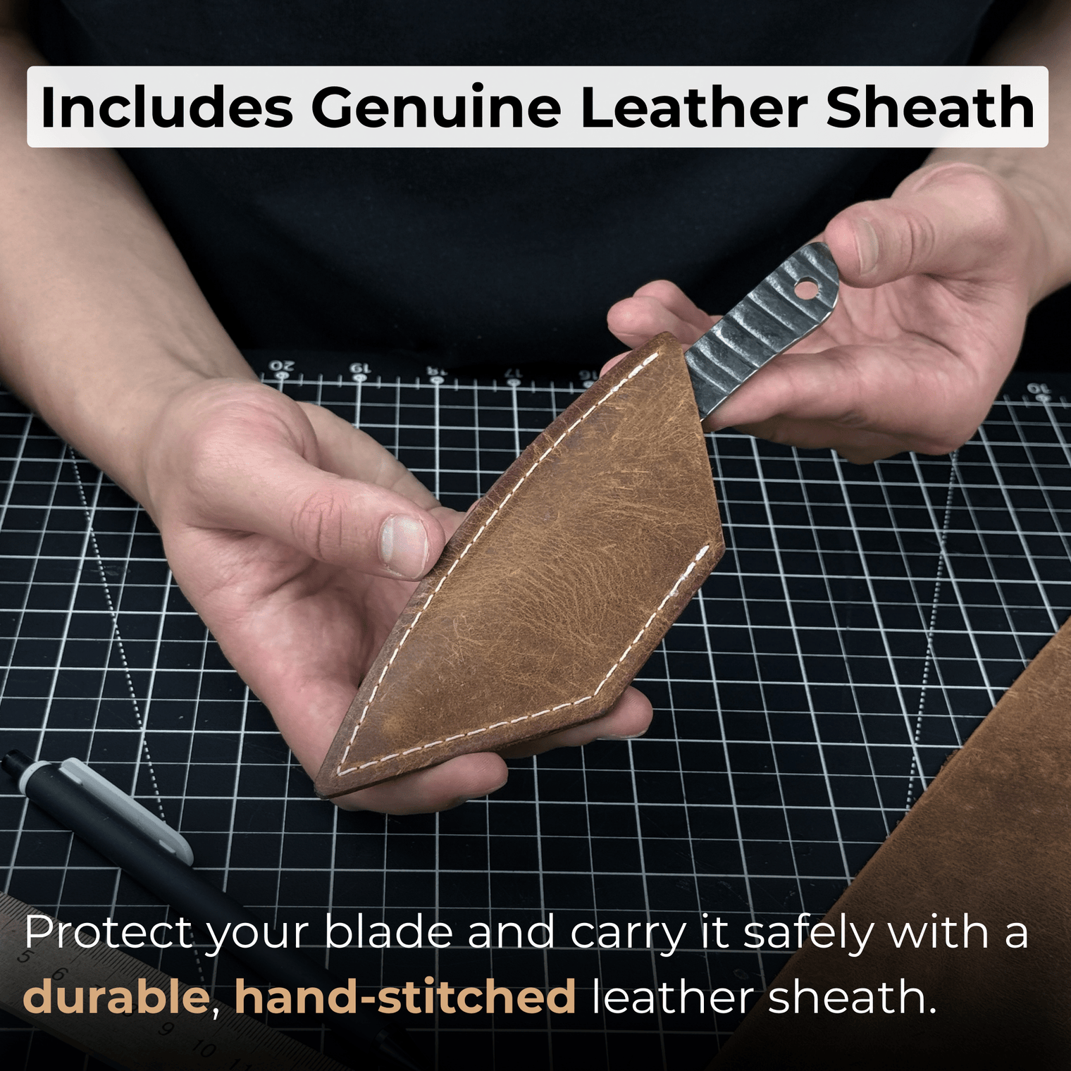 Marking Knife Kiridashi with Rounded Blade, 5,5 cm (2.17 inches)