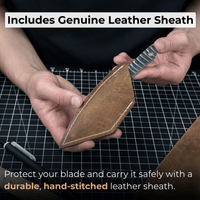 Marking Knife Kiridashi with Rounded Blade, 5,5 cm (2.17 inches)