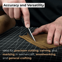 Marking Knife Kiridashi with Rounded Blade, 5,5 cm (2.17 inches)