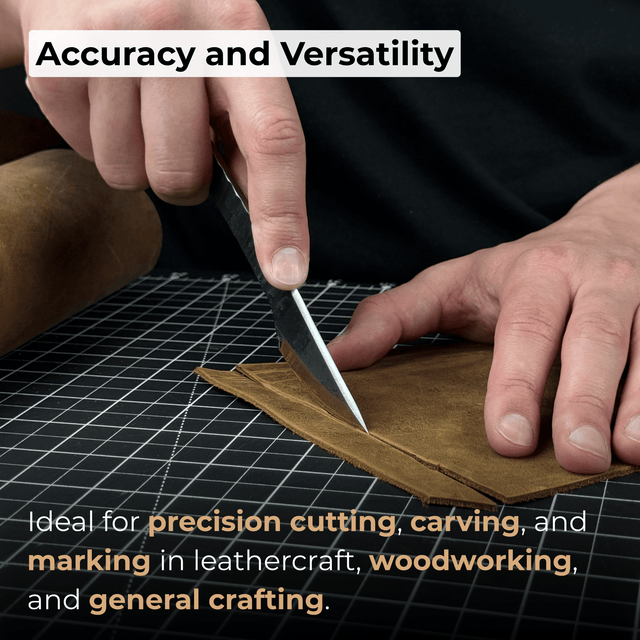 Marking Knife Kiridashi with Rounded Blade, 5,5 cm (2.17 inches)