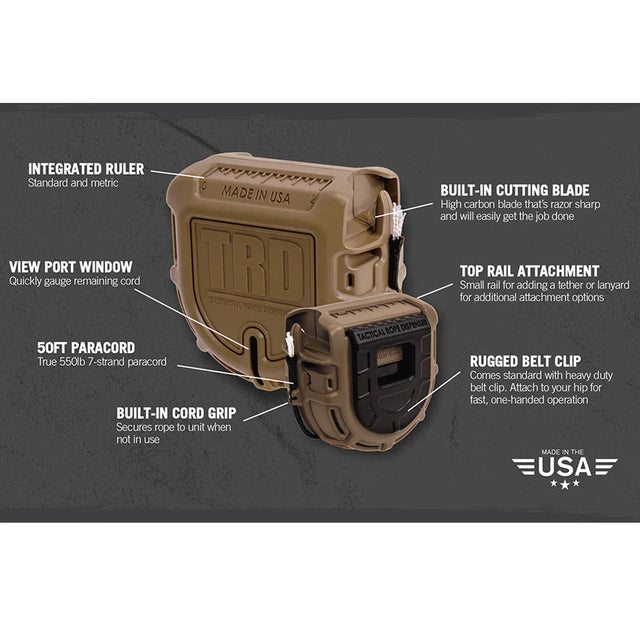 Atwood Rope Tactical Rope Dispenser