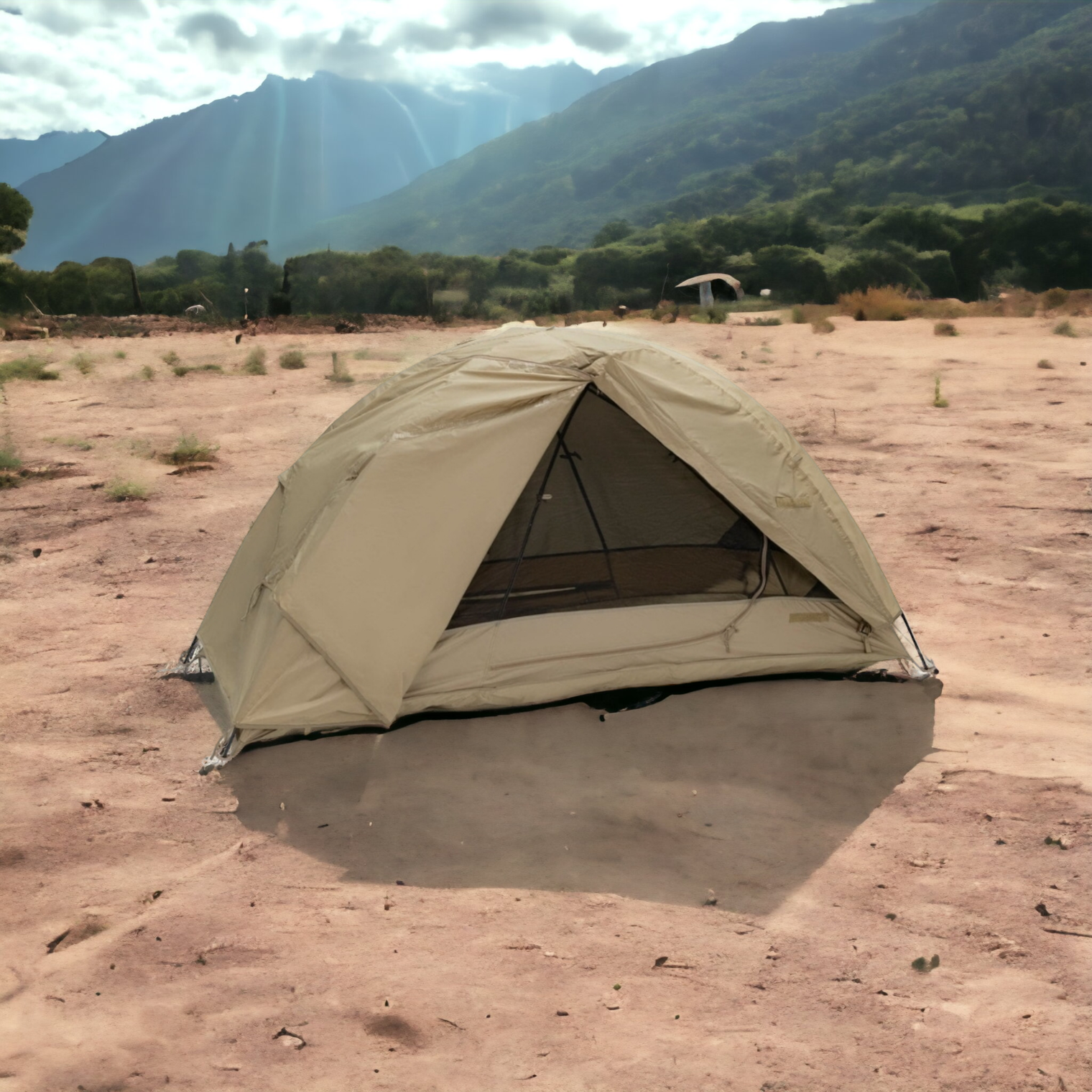 TAN LiteFighter 1 Individual Shelter Tent