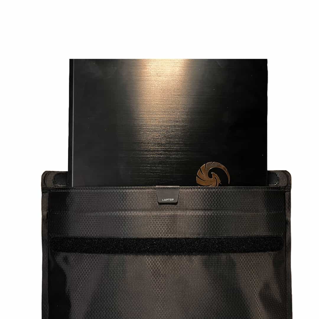 Premium Laptop Faraday Bag | EMP & Signal Blocking for 15" Laptops