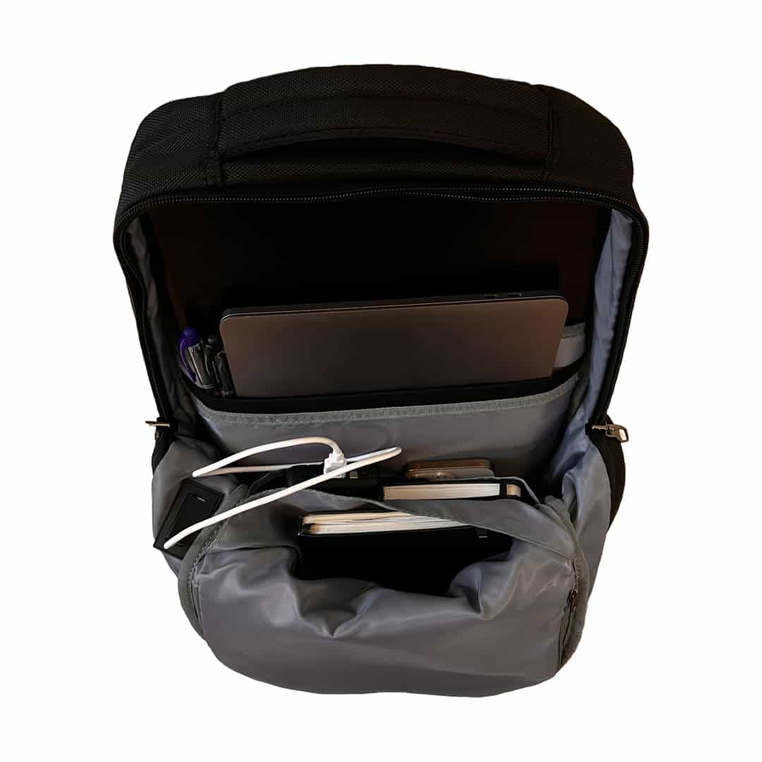 NIJ IIIa Ballistic Faraday Backpack - Navy | EMF Shielding & Bullet Resistant