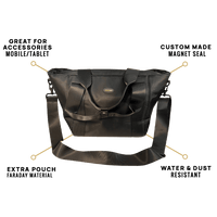 Women's Faraday Handbag - Large | RFID Blocking Purse with Signal Shield Pocket