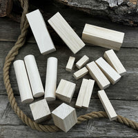 Set of 18 Assorted Linden Wood Carving Blanks