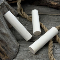 Set of 6 Round Linden Wood Carving Blanks