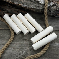 Set of 6 Round Linden Wood Carving Blanks