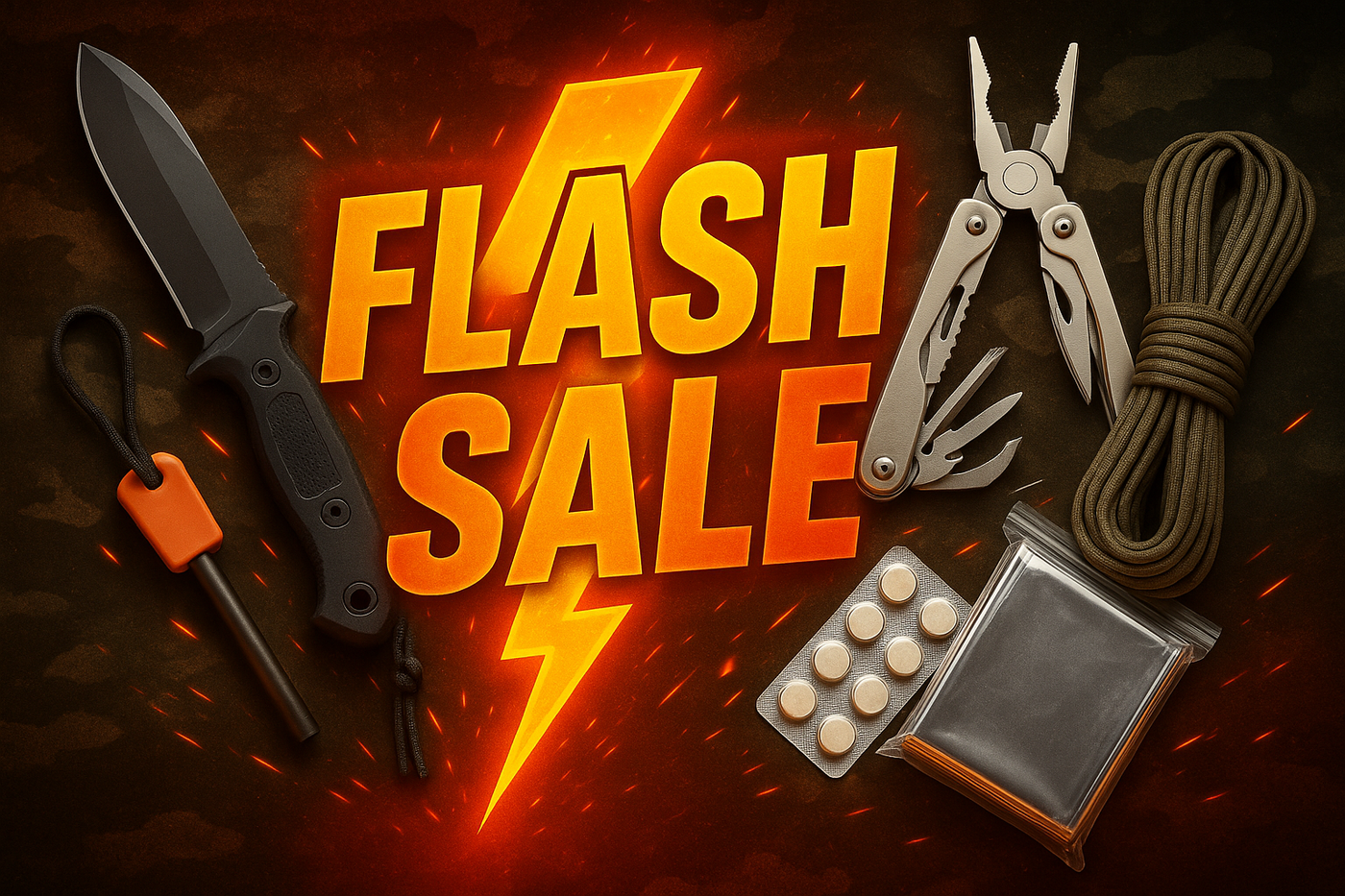 Survival Gear Flash Sale