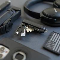 Keyport Pivot 2.0 Blackout Kit | Tactical EDC Key Organizer System - Black