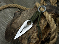 Throwing Knife with Leather Sheath, 19 cm (7.48 inches)