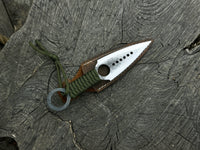 Throwing Knife with Leather Sheath, 19 cm (7.48 inches)
